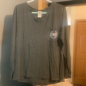 PINK Long Sleeve T-Shirt Size Large